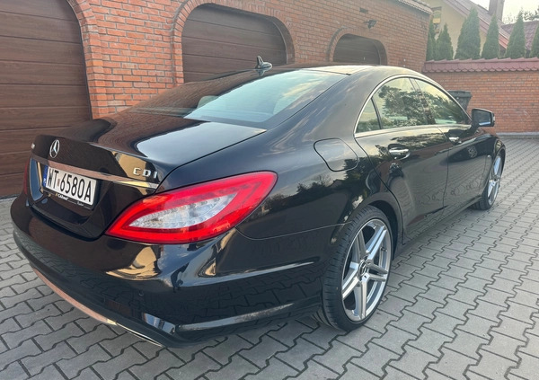 Mercedes-Benz CLS cena 72900 przebieg: 309000, rok produkcji 2011 z Radom małe 742